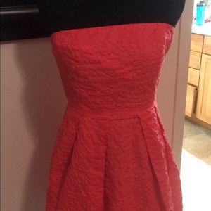 J crew coral dress size 6